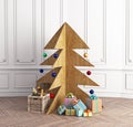 Plywood Christmas tree