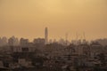 2.5 pm dust that floats above the city of Bangkok