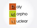 PMN - PolyMorphoNuclear acronym, concept background
