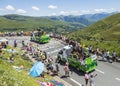 The PMU Caravan - Tour de France 2014 Royalty Free Stock Photo