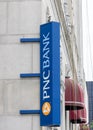 PNC Bank in Cleveland, Ohio, is on the list of largest banks in the United States with 2,629 branches Royalty Free Stock Photo