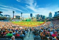 PNC Park and Downtown PIttsburgh Royalty Free Stock Photo