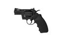 Pneumatic pistol revolver for sports and entertainment. Airsoft guns. Isolate on a white back