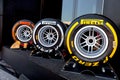Pneumatic tires Pirelli Royalty Free Stock Photo