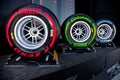 Pneumatic tires Pirelli Royalty Free Stock Photo