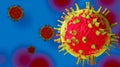 Pneumonia due to new coronavirus Covid 19 infection in China