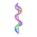 PNG DNA Model on Transparent Background - Ai Generated Royalty Free Stock Photo