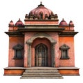 PNG Hindu Old Ashram Against Transparent Background Royalty Free Stock Photo