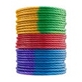 PNG Round Roll of Electric Wire on Transparent Background - Ai Generated Royalty Free Stock Photo