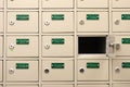 PO Box Royalty Free Stock Photo