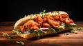 Po\' Boy: Traditional Louisiana Sandwich with Beef or Seafood