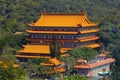 Po lin monastery, lantau, hong kong Royalty Free Stock Photo