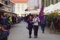 Postna Street, Maribor, Slovenia Royalty Free Stock Photo