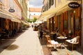 PoÃÂ¡tna Street, Maribor, Slovenia Royalty Free Stock Photo