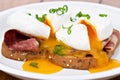 Poached Eggs Royalty Free Stock Photo