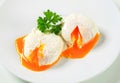 Poached eggs Royalty Free Stock Photo