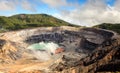 Poas Volcano in Costa Rica Royalty Free Stock Photo