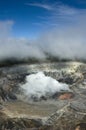 The Poas Volcano in Costa Rica Royalty Free Stock Photo