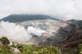 Poas volcano, Costa Rica Royalty Free Stock Photo