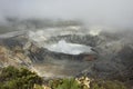 The Poas Volcano, Costa Rica. Royalty Free Stock Photo