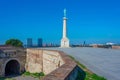 Pobednik statue at Kalemegdan fortress in Belgrade, Serbia