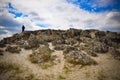 Pobiti Kamani Stone Forest The stone desert Varna Bulgaria Royalty Free Stock Photo