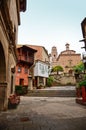 Poble Espanyol in Barcelona, Spain Royalty Free Stock Photo