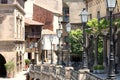 Poble Espanyol in Barcelona, Spain Royalty Free Stock Photo