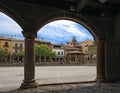 Poble Espanyol in Barcelona Royalty Free Stock Photo