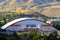 Pocatello, Idaho United States 09 08 2023, Idaho State University College Holt Arena Mini Dome for Sports