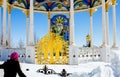 Pochaev lavra. Flying to god.