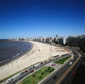 Pocitos beach Montevideo, Uruguay