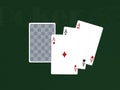 Pocker Cards with three aces