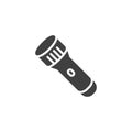 Pocket flashlight vector icon Royalty Free Stock Photo