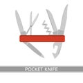 Pocket Knife Icon Royalty Free Stock Photo