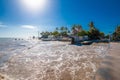 Pocket Park southernmost beach and waterfront in Key West view Royalty Free Stock Photo