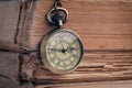 The pocket watch and old books Royalty Free Stock Photo