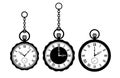 Pocket watch vector icon