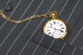 Pocket watch and waistcoat Royalty Free Stock Photo