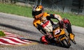 Pocketbike racing Royalty Free Stock Photo