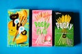 Pocky Biscuit Sticks with green tea matcha and japanese white peach momo flavor and Toppo with cheese tart flavor