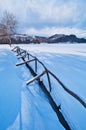 Pocuvadlo lake durig winter