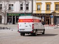 Poczta Polska, Polish Post national postal administration mail handling service single courier delivery vehicle, van