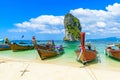 Poda Island - Paradise beach in tropical scenery - near Ao Nang, Ao Phra Nang bay, Krabi, Thailand