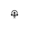 Podcast icon Royalty Free Stock Photo