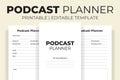 Podcast Planner KDP Interior