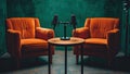 Podcast Studio Setup Royalty Free Stock Photo