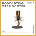 Podcasting Step By Step Banner Template