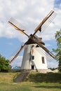 Podersdorf, windmill Royalty Free Stock Photo