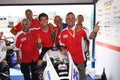 Podium Alex Baldolini Suriano Triumph Daytona